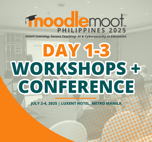 Day 1 - 3 Workshops + Conference
